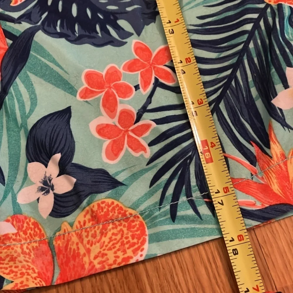 Place Sports Boys SzXL TG 14 Swim Shorts Pull on Vibrant floral pattern